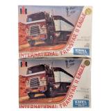 (2) 1/25 Ertl International Transtar II Eagle Cabo