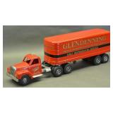 Restored B Mack Glendenning Semi Truck