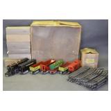Prewar O-Gauge American Flyer Tin Litho Train Set