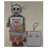 T.N Nomura Tin Litho Musical Drummer Robot R57
