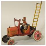 Marx Tin Wind-up Snoopy Gus Hook & Ladder Truck