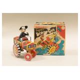 Line Mar Tin Litho Wind-up Mickey Mouse Dipsy Car