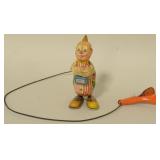 Tin Litho Howdy Doody Clarabell The Clown Hopper