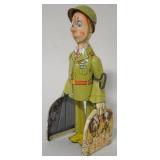 Uniqus Art Tin Litho Wind Up G.I Joe K-9 Pups