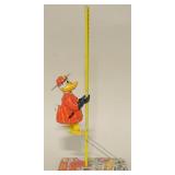 Linemar Tin Litho Wind Up Donald Duck Climbing