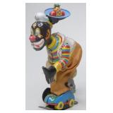 TPS Toys Tin Litho Wind Up Skating Chef