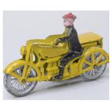 Toosie Toy Die Cast Smitty Delivery  Motorcycle