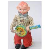 Tin Litho Wind Up Howdy Doody Playing The Banjo