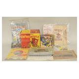 Lot Of Vintage Toy Boxes, Manuals, Catalogs