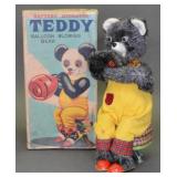 Rock Valley Toys Teddy Balloon Blowing Bear
