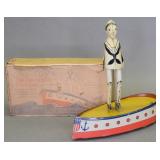 Strauss Wind Up Jackee The Hornpipe Dancer