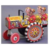 Marx Tin Litho Wind Up Crazy Car