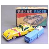 Early Tin Litho Race Car