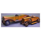 Two Marx Tin Litho Stutz  And Cadillac