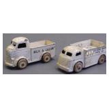 Barclay Milk and Cream Truck And Richmond Barrel