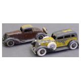 Lot of Two Tootsie Toy Cars