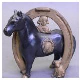 Arcade Buster Brown & Tige Good Luck Horseshoe