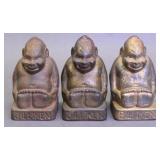 Lot Of Three A.C Williams Billiken Bank