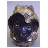 A.C Williams Cast Iron Two-Faced Black Boy