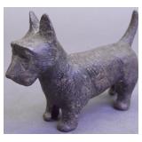 Cast Iron Scottie Standing Bank