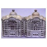 Lot Of Two A.C Williams Domed Banks