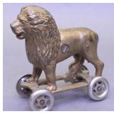 A.C Williams Lion On Wheels Bank