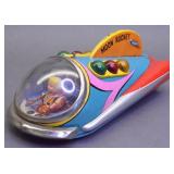 Modern Toys Tin Litho Moon Rocket