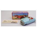 Schuco Wind Up Tin Litho Radio Car 4012