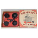 Grey Craft Cast Iron Pots & Pans Set U-120