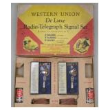 Western Union De Luxe Radio Telegraph Signal Set