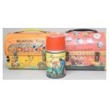 Two Aladdin Ind. Metal Lunch Boxes