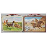 Two Thermos Metal Lunch Boxes