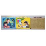 Three Thermos Metal Lunch Boxes