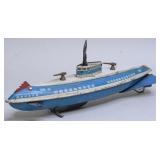 Wolverine Toys Wind Up U-Boat Submarine