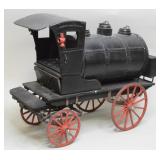 Early Horse Drawn Oil Tanker