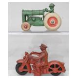 Hubley And Arcade Cast Iron Toys