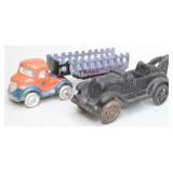 Lot Of Two Cast Iron Toys