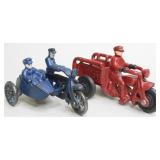 Two Hubley Cast Iron Toys