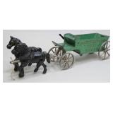 Arcade Cast Iron Contractors Dump Wagon