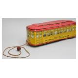 Sunny Andy Street Railway No. 6229 Pull Toy