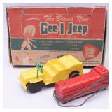 Vibro-Roll Yellow Gee-I Jeep Remote Control