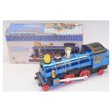 Modern Toys Tin Litho Continental Blue Locomotive