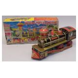 SAN Toys battery Op. Smoking Pop Locomotive