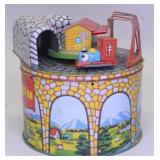 T.D.S Toys Tin Litho Train Station