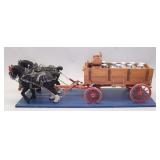 Custom Horse And Wagon With