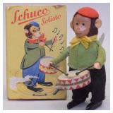 Schuco Monkey Drummer Wind Up