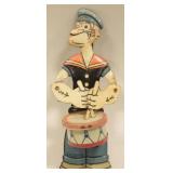 Scarce Tin Litho J. Chein Popeye Drummer Toy