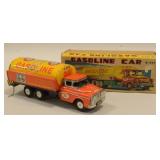 Tin Litho Japan Friction Gasoline Car In Box