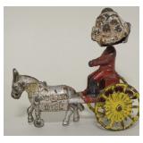 Kenton Cast Iron Rubber Neck Nodder Toy