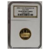 2006-S $5 San Francisco Old Mint Gold Coin
